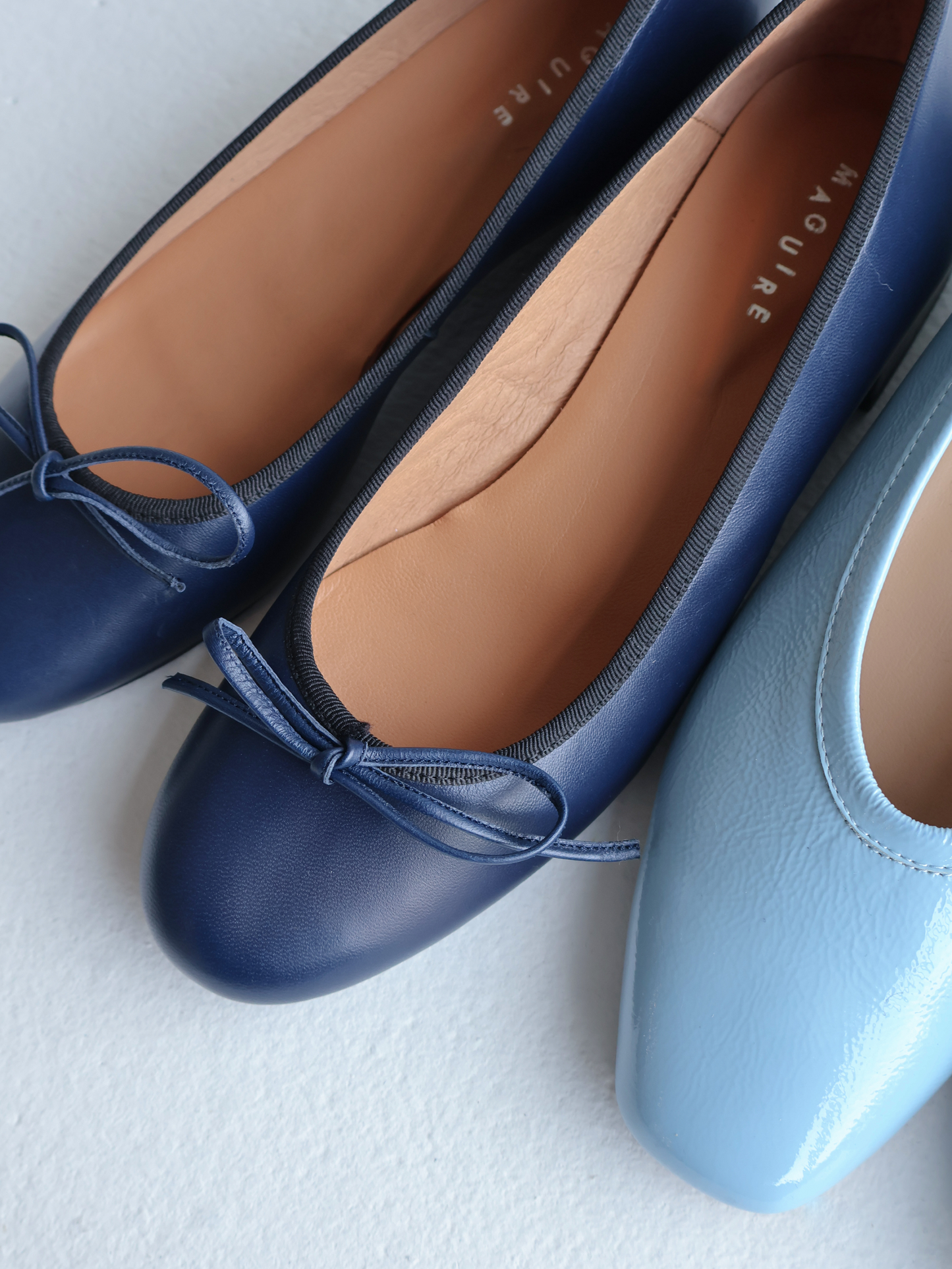 Covelo Navy Ballerina