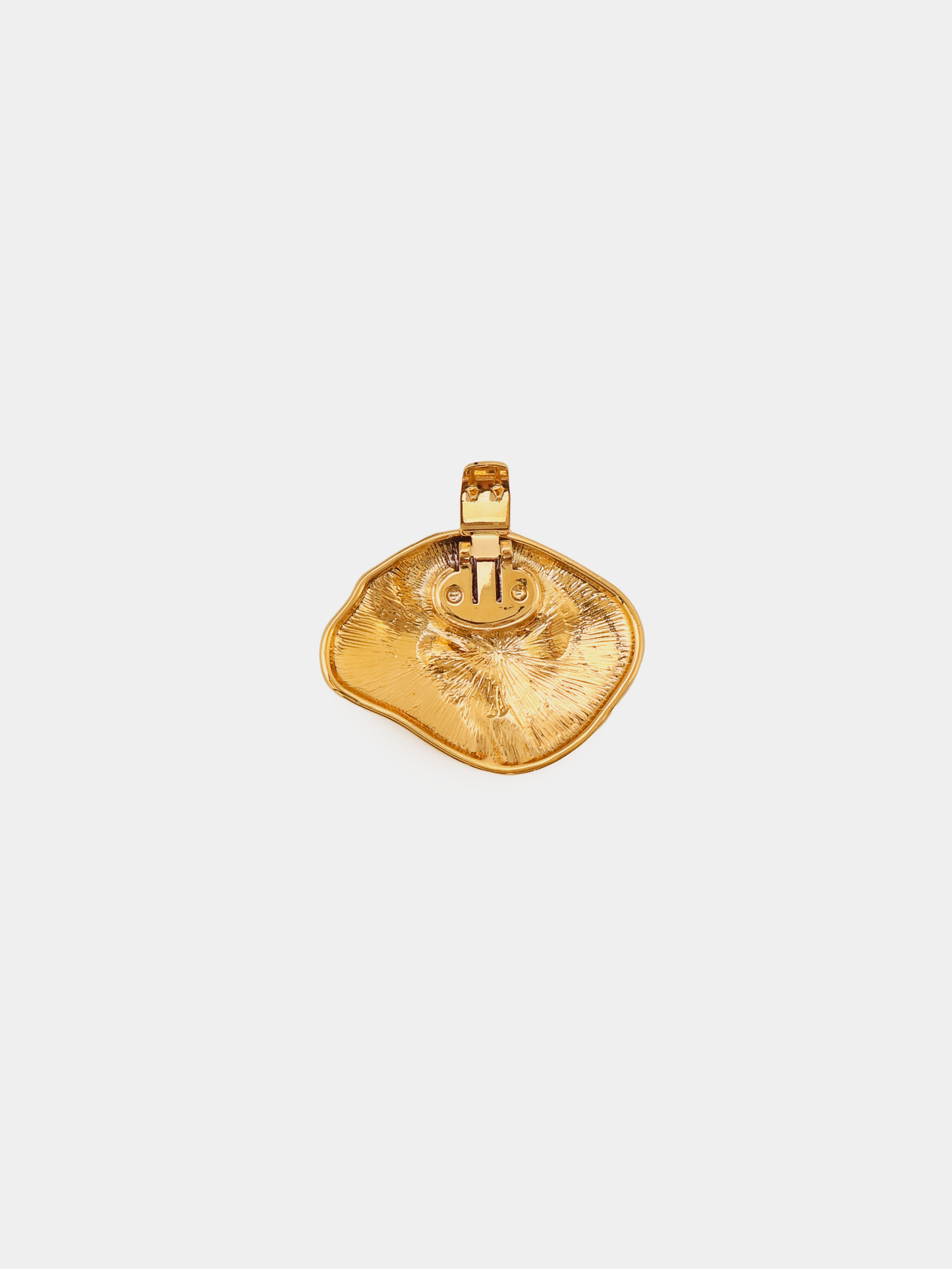 Oval Clip Gold