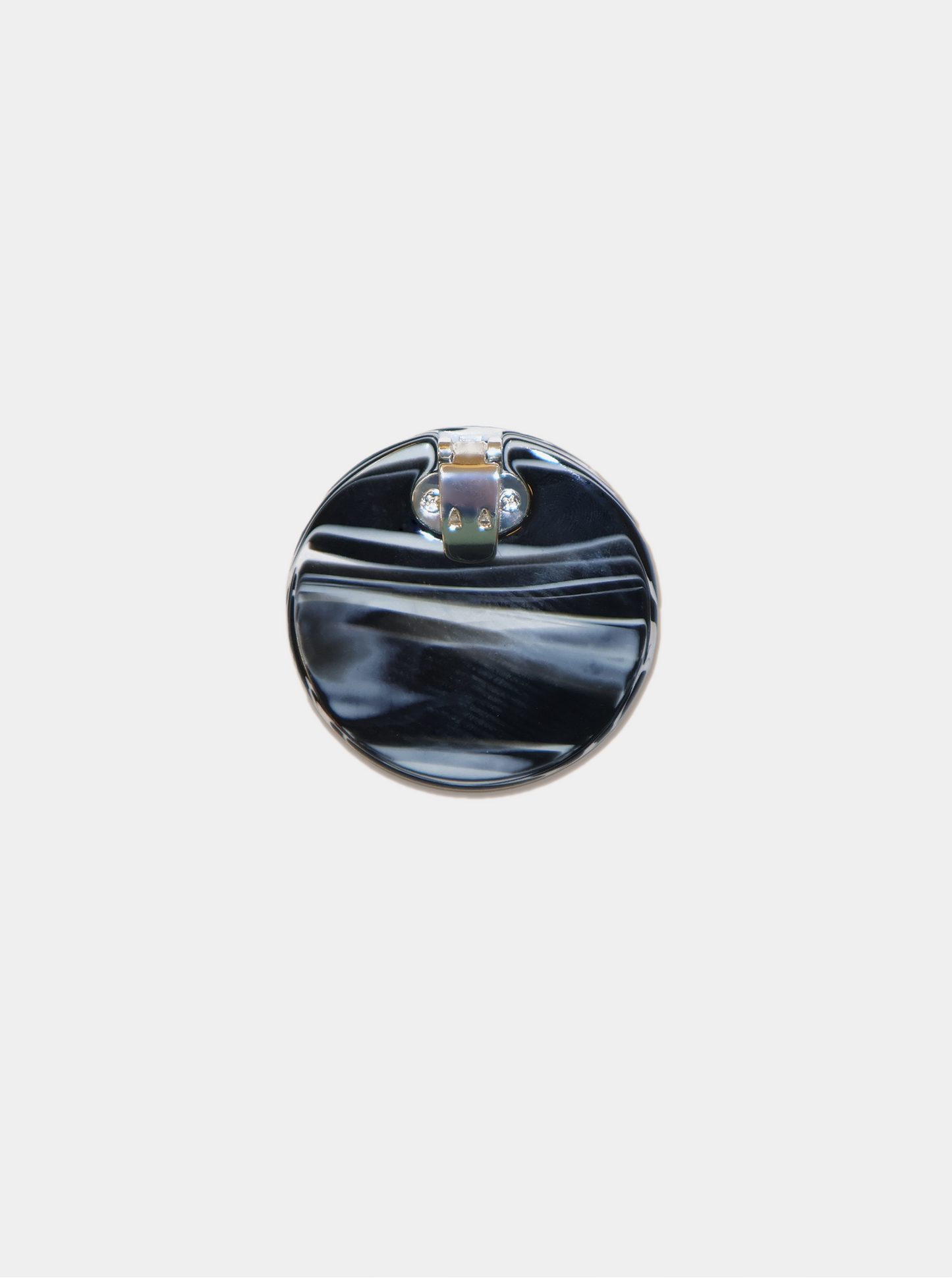 Round Clip Black