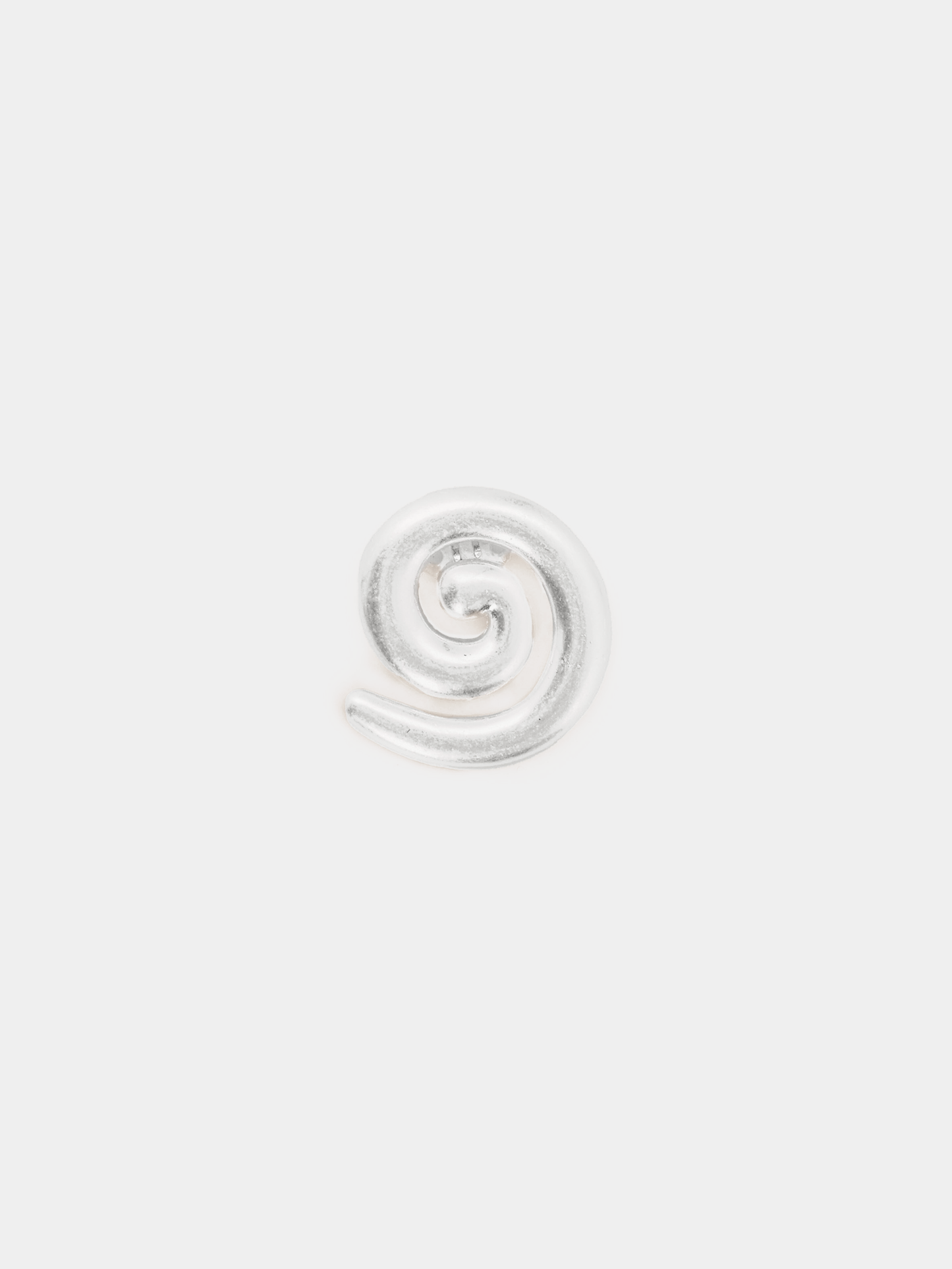 Swirl Clip Silver