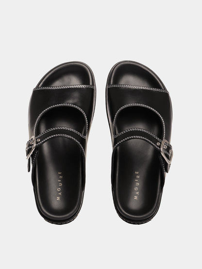 Madeira Black Sandal
