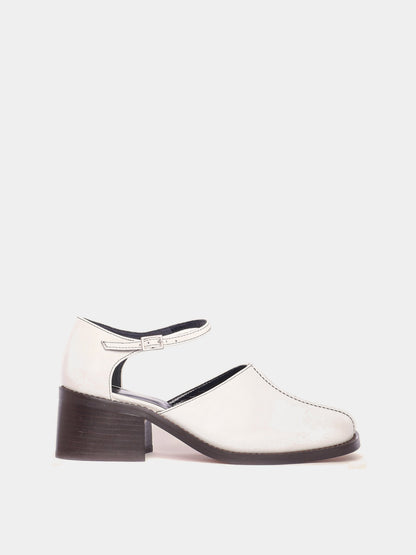 Mafra Cream Heel
