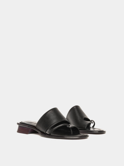 Mallorca Black Sandal