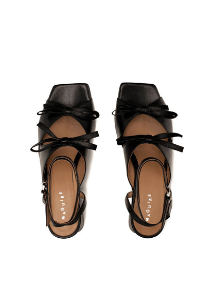 Mira Black Heel