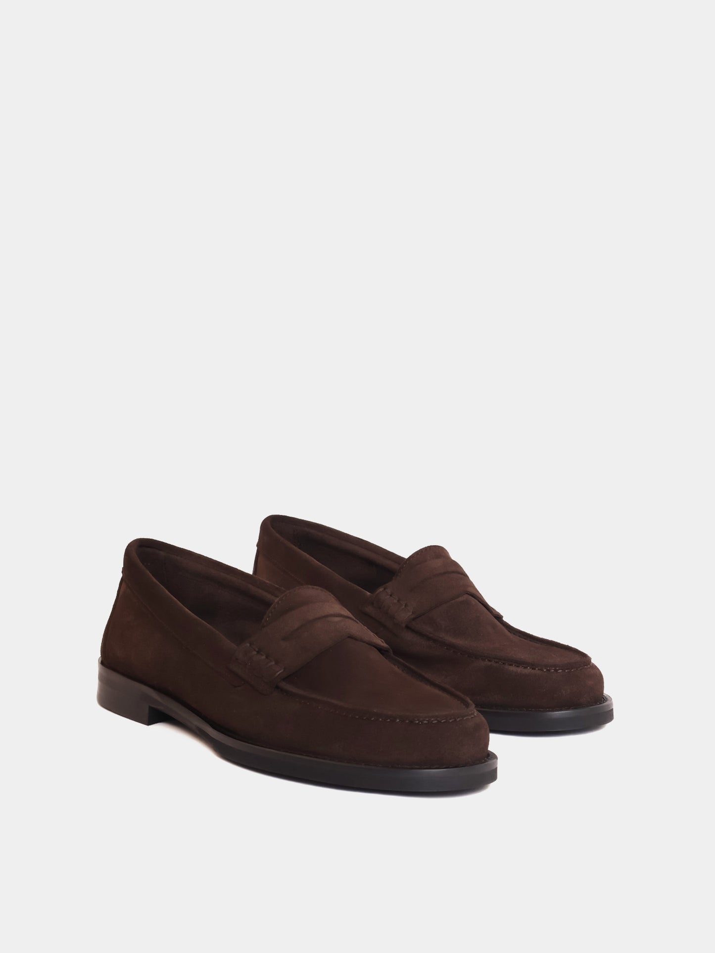 Napoli Brown Suede Loafer