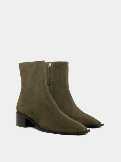 Palma Olive Suede Boot