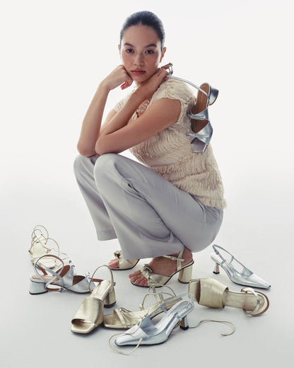 Noto Gold Heel - Made in Italy