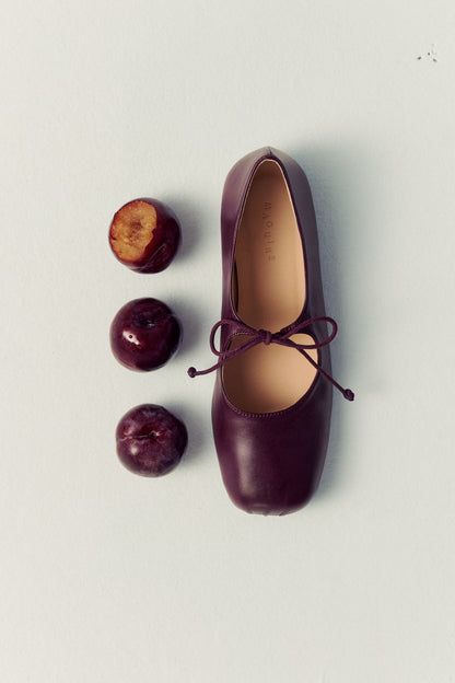 Gaia Bordeaux Ballerina