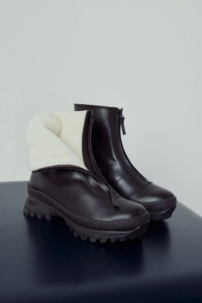 Estrella Brown Lined Boot
