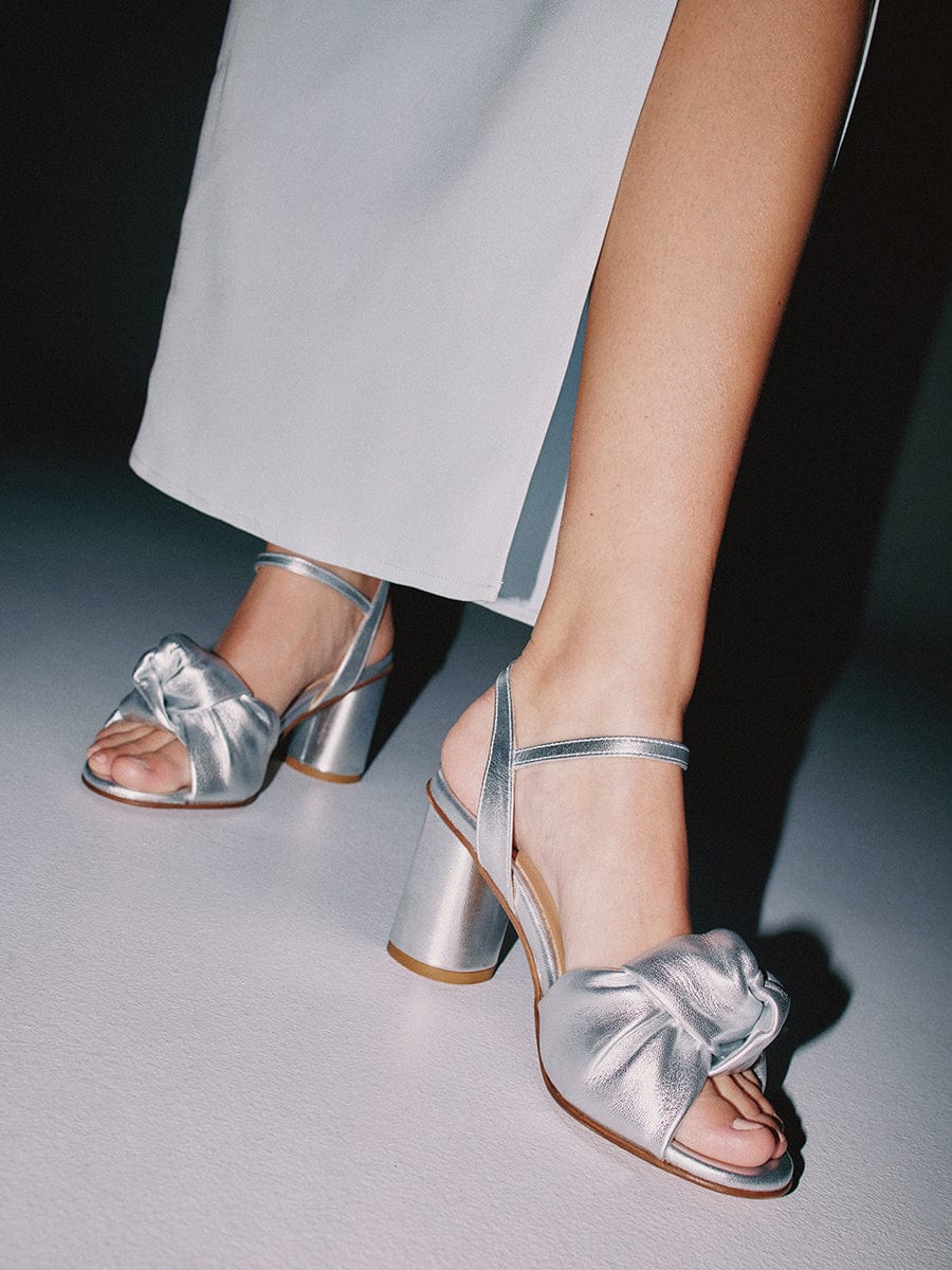 Noto Silver Heel - Made in Italy