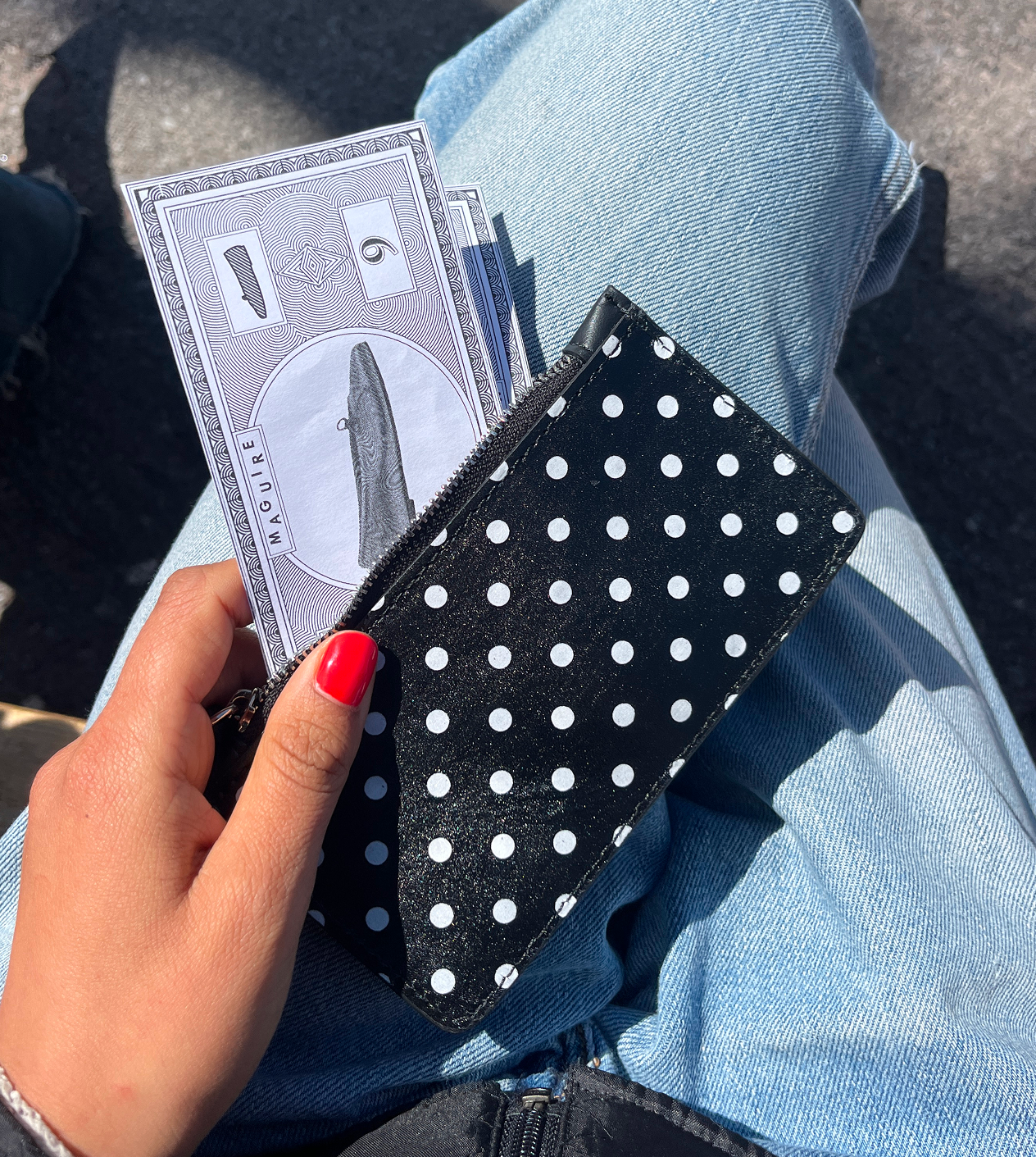 Leo Polka Dot Wallet